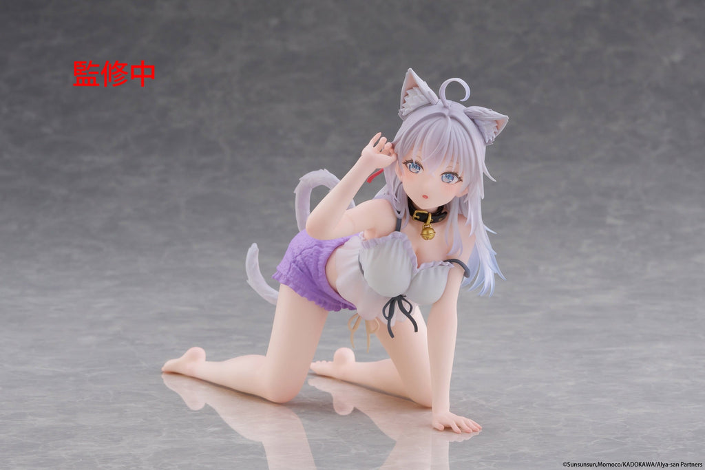 Alya Sometimes Hides Her Feelings in Russian Desktop Cute Figure Alya (Cat Ear Roomwear Ver.)
