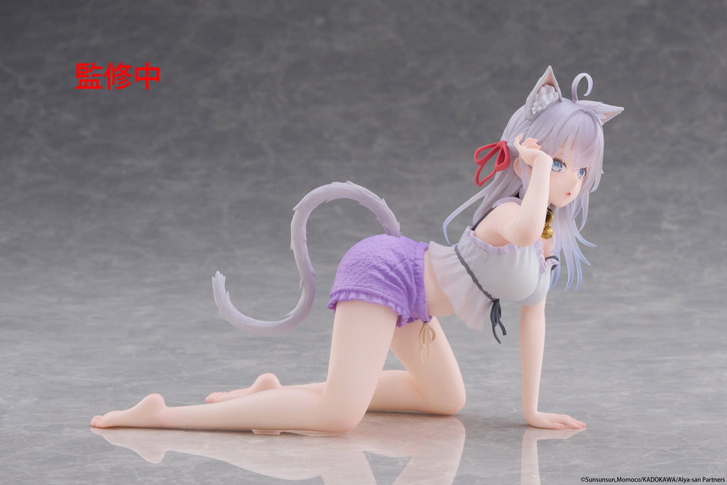 Alya Sometimes Hides Her Feelings in Russian Desktop Cute Figure Alya (Cat Ear Roomwear Ver.)