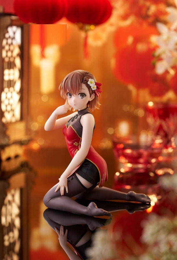 A Certain Scientific Railgun Desktop Cute Figure Mikoto Misaka (Chinese Dress Ver.)