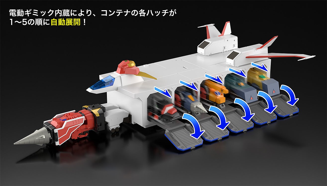 [Pre-order][Rerelease] THE GATTAI Kaiser Carrier — The Brave Express Might Gaine