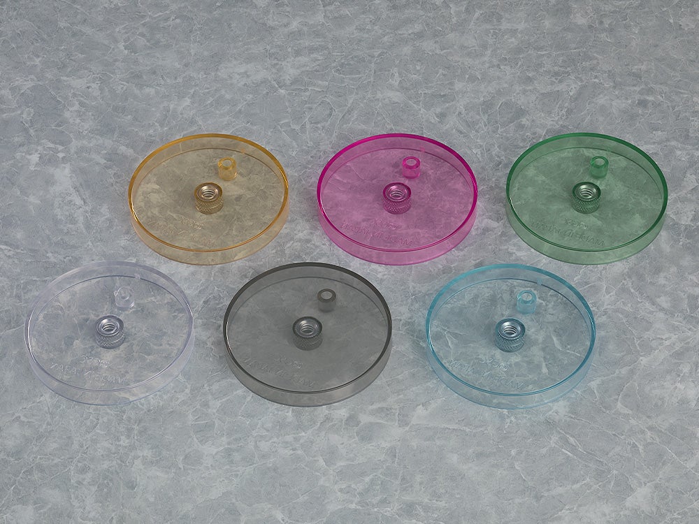 黏土人攝影台座 Photography Base 透明 (Transparent) 一組兩入