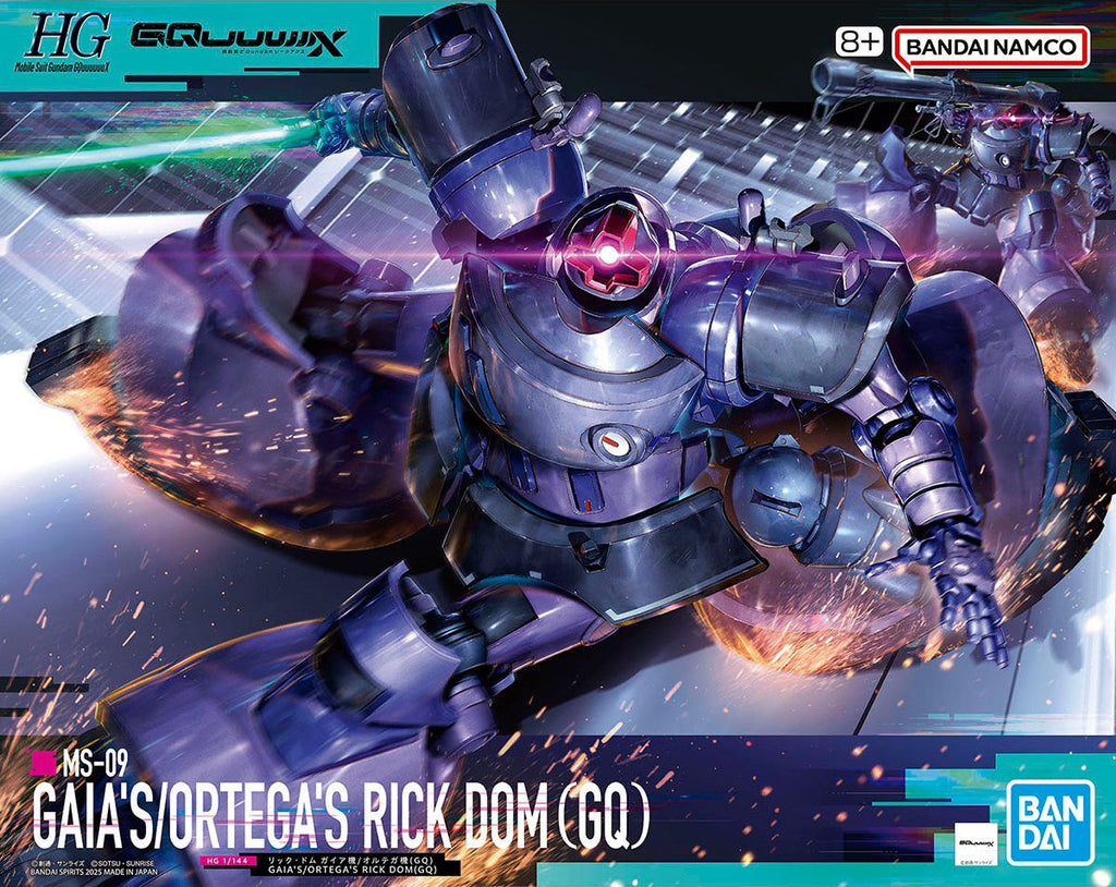 HG 1/144 Rick Dom Gaia/Ortega Box