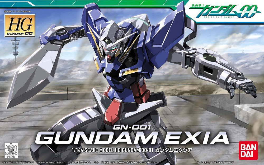 HG 1/144 Gundam Exia Box