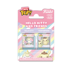 [Bitty POP][SANRIO] Hello Kitty & 布甸狗 (2件裝) Bitty POP 2pk: Sanrio- HK & PomPom