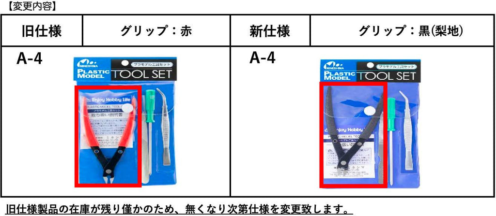 峰島 A-4 模型工具套裝 B