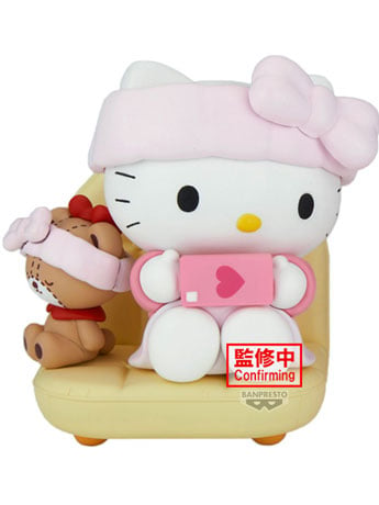 【好友回憶 景品】Sanrio Hello Kitty 在家放鬆時光