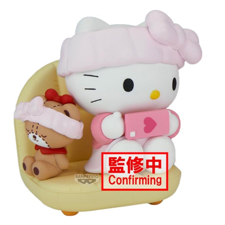【好友回憶 景品】Sanrio Hello Kitty 在家放鬆時光