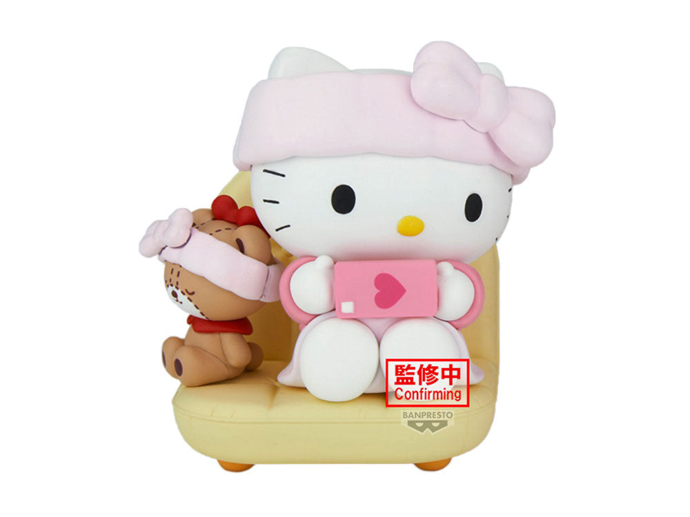 【好友回憶 景品】Sanrio Hello Kitty 在家放鬆時光