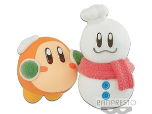 [FLUFFY PUFFY MINE] Kirby Play in the Snow Waddle Dee & Snowman