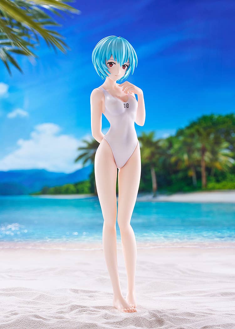 POP UP PARADE BEACH QUEENS 綾波零（連身泳裝Style）L Size｜新世紀福音戰士
